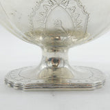 George III Sterling Silver Dog Crest Sweet-Treat Basket Antique 1793 London