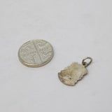 Sterling Silver Enamel Dorchester Shield Charm Pendant Vintage c1970