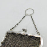 Art Deco Sterling Silver Ladies Chainmail Purse Antique 1916 London