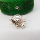 Sterling Silver Sea Turtle Charm Pendant Vintage c1970