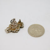 Sterling Silver Opening St Pauls Cathedral Charm Pendant Vintage c1970