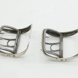 George III Pair of Sterling Silver Belt Buckles Antique 1796 London