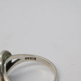Canadian Sterling Silver Enamel Chambly County High School Ring Vintage