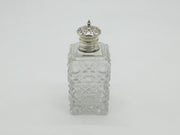 Edwardian Sterling Silver Topped Cut Glass Sugar Caster Antique 1906 London