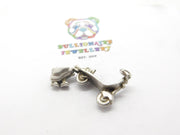 Sterling Silver Openable Vespa Motorbike Charm Vintage c1970