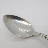 Canadian Sterling Silver Enamel Victoria Souvenir Teaspoon Vintage c1960
