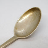 WW1 Sterling Silver & Enamel Invalid Soldier Terminal Spoon Antique 1915