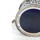Victorian Sterling Silver Pierced Mustard Pot Antique 1845 London