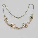 Sterling Silver Carrick Rennie Mackintosh Celtic Style Necklace Vintage 1994