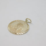 Sterling Silver St Christopher Travel Charm Pendant Vintage c1970