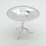 Edwardian Sterling Silver Novelty Table Tazza Dish Antique 1909 Sheffield