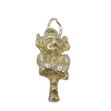Sterling Silver Lincoln Imp Charm Pendant Vintage c1970