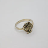 Sterling Silver Marcasite Art Deco Dress Ring Antique c1930 Size J