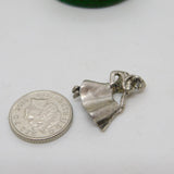 Sterling Silver Spanish Matador Charm Pendant Vintage c1970