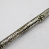 Victorian Sterling Silver & Bloodstone Combination Propelling Pencil Antique