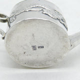 19th Century Chinese Sterling Silver Vermouth Watering Can Antique c1890s