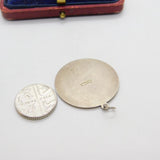 Sterling Silver St Christopher Travel Charm Pendant Vintage c1970