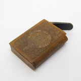 King Edward VII Early Bakelite Coronation Vesta Case Antique c1902