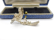 Sterling Silver Old Mother Hubbard in the Shoe Charm Pendant Vintage c1970