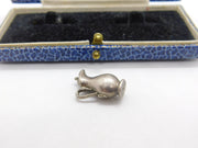 Sterling Silver Antique Wine Jug Charm Pendant Vintage c1970