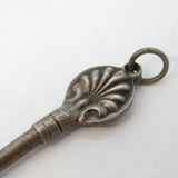 Victorian Cut Steel Floral Pattern Pipe Tamper Antique c1860