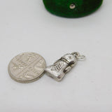 Sterling Silver Aztec Style Charm Pendant Vintage c1970