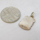 Sterling Silver Broadway Tower Charm Pendant Vintage c1970