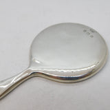 Edwardian Sterling Silver Chatelaine Small Mirror Antique 1910 Birmingham