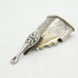 George III Sterling Silver Gilt Posy Holder or Scabbard Antique c1790 London