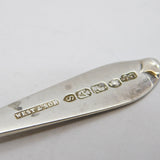 Irish Victorian Sterling Silver Crested Teaspoon Antique 1888 Dublin