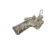 Sterling Silver St Christopher Charm Pendant Vintage c1970