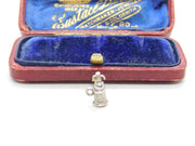 Sterling Silver Fire Hydrant Charm Pendant Vintage c1970