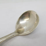 Danish Sterling Silver Stone Monument Tea Caddy Spoon Antique 1927 Deco