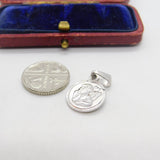 Sterling Silver Raphael's Cherub Charm Pendant Vintage c1970