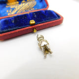 Sterling Silver John Bull Englishman Charm Pendant Vintage c1970