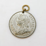 Queen Victoria Silver Plated Sutton Coldfield Diamond Jubilee Medal Antique 1897