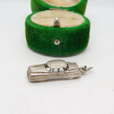 Sterling Silver Motor Car Charm Pendant Vintage c1970