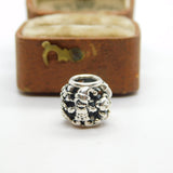 Sterling Silver Pandora Christmas Elves Charm Pendant Vintage c1970