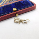 Sterling Silver First Nations Figurine Charm Pendant Vintage c1970