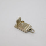 Sterling Silver Camera Charm Pendant Vintage c1970