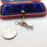 Sterling Silver Singing in the Rain Lamp Post Charm Pendant Vintage c1970