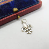Sterling Silver Prince of Wales Plumes Charm Pendant Vintage c1970