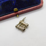 Sterling Silver Pair of Binoculars Charm Pendant Vintage c1970