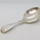 George III Sterling Silver Tea Caddy Spoon Antique 1817 London