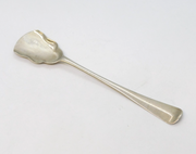 Irish George II Sterling Silver Salt Shovel Spoon Antique c1750s Dublin