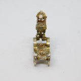 Sterling Silver Opening Motor Car Charm Pendant Vintage c1970