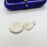 Sterling Silver Enamel Bowling Charm Pendant Vintage c1970