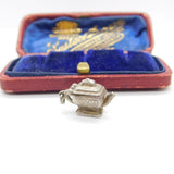 Sterling Silver Aladdin's Lamp Charm Pendant Vintage c1970