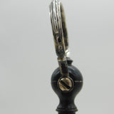 George III Sterling Silver & Treen Rotating Cruet Set Antique 1793 London