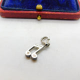 Thomas Sabo Sterling Silver Treble Clef Musical Charm Pendant Vintage